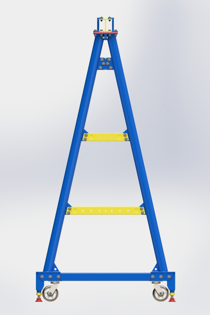 用SolidWorks软件设计一款逼真的门式起重机 用SolidWorks软件设计一款逼真的门式起重机