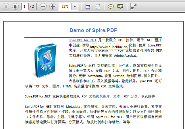 PDF管理控件Spire.PDF使用教程:如何添加、更新和删除超链接 PDF管理控件Spire.PDF使用教程:如何添加、更新和删除超链接