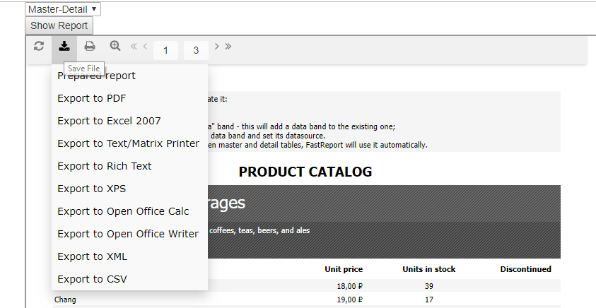 如何在Vue.js应用程序中使用FastRerport.Core实现Web报表的显示 如何在Vue.js应用程序中使用FastRerport.Core实现Web报表的显示