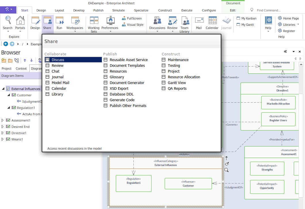 UML软件开发与建模工具Enterprise Architect版本15更新详解(二):可用性 UML软件开发与建模工具Enterprise Architect版本15更新详解(二):可用性