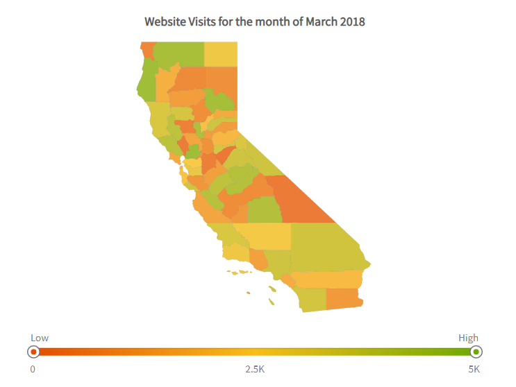 JavaScript图表工具FusionCharts Suite XT入门教程(三):创建地图 JavaScript图表工具FusionCharts Suite XT入门教程(三):创建地图
