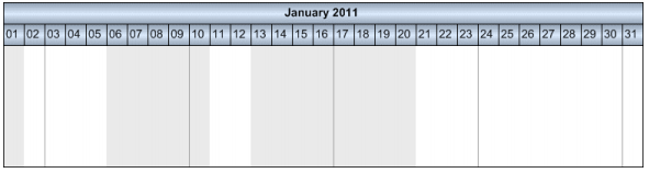 VARCHART XGantt用户手册(ActiveX版):如何使用日历(上) VARCHART XGantt用户手册(ActiveX版):如何使用日历(上)