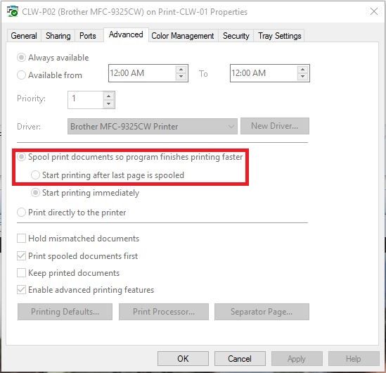 打印高级选项 打印高级选项