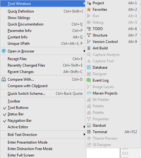 IntelliJ IDEA IDE设置系列教程(七):使用工具窗口 IntelliJ IDEA IDE设置系列教程(七):使用工具窗口