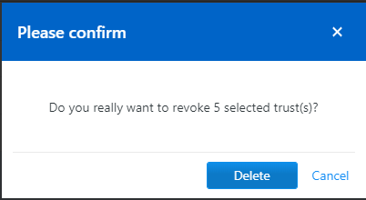 信任设置 信任设置