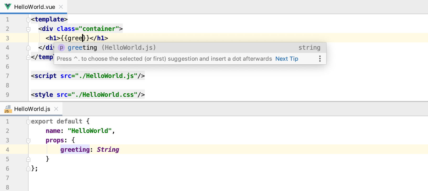 单独文件的Vue完成 单独文件的Vue完成