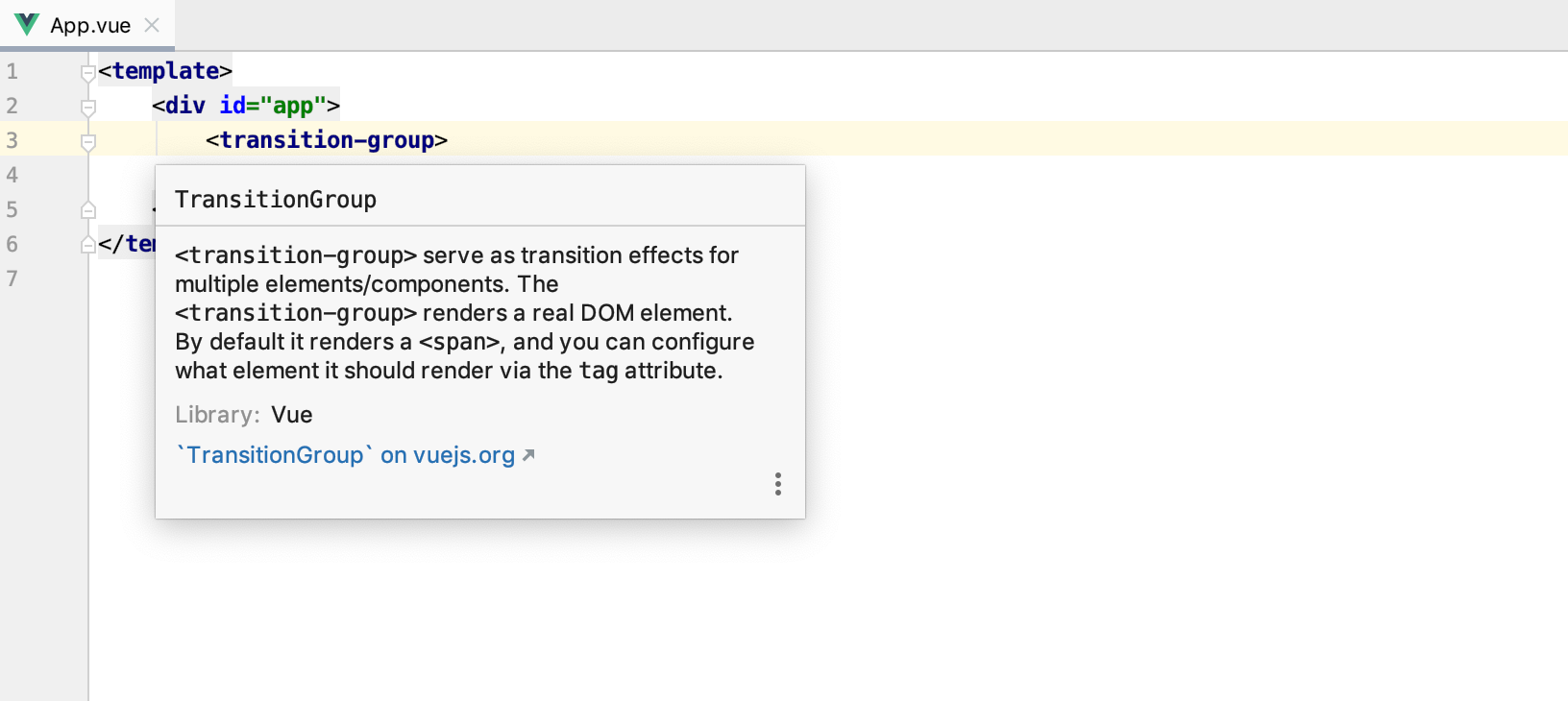 Vue.js项目中的快速文档 Vue.js项目中的快速文档