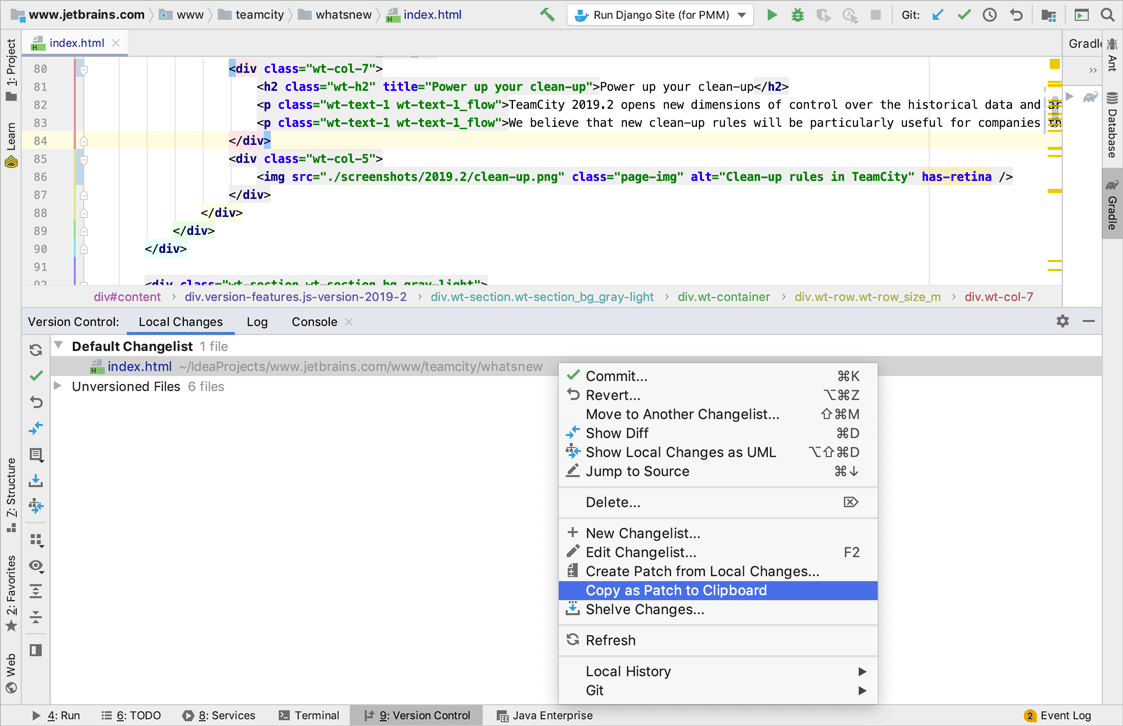 创建补丁并运行个人版本 创建补丁并运行个人版本