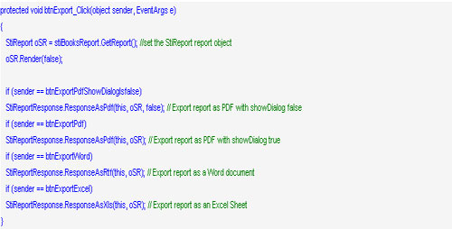 Stimulsoft reporting，表格报表，交叉报表，导出PDF，Excel格式，报表设计器