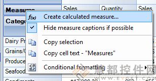 RadarCube,OLAP控件,联机分析处理,内置错误处理器