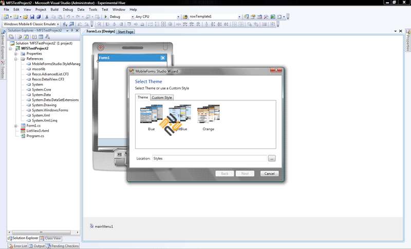 Resco MobileApp Studio